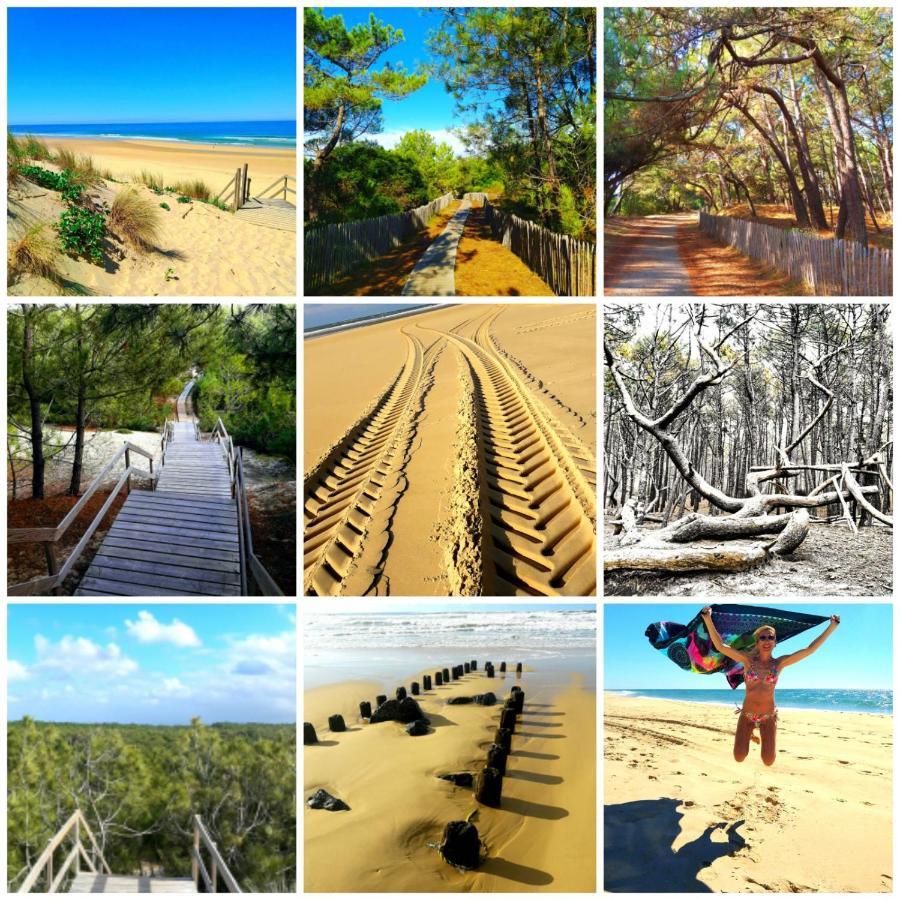 Entrelac&Ocean-Chambre D'Hotes-Entree Et Terrasse Privee-Cyclotouristes Et Motards Bienvenus Aureilhan  ภายนอก รูปภาพ